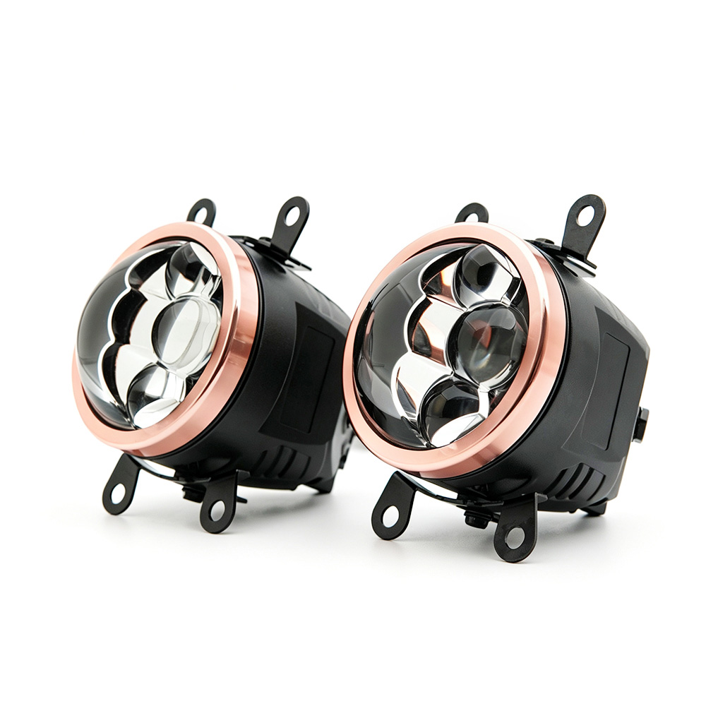 3,0 tums 3-laser tri-Color Dual-Beam Universal Dimljuskälla Factory